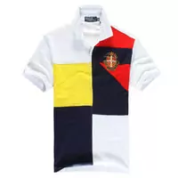 hombre t-shirt ralph lauren 2013 cotton transpiration col haut polo tp white